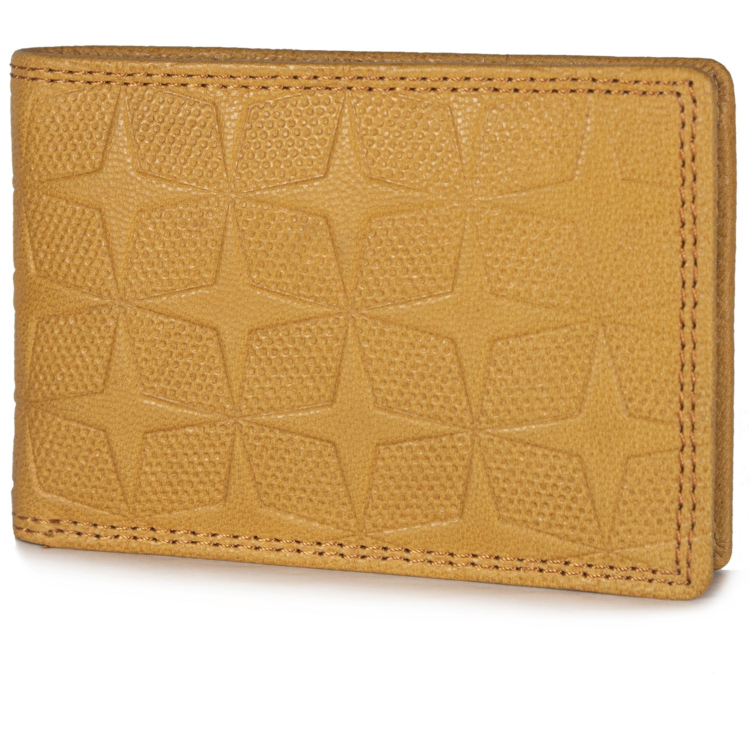 DOECRAFT Men Casual, Formal Yellow Genuine Leather Wallet (8 Card Slots)